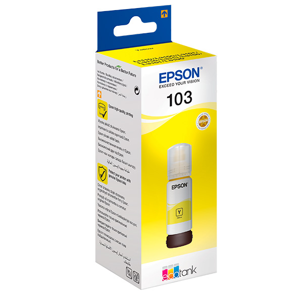 Чернила Epson 103 EcoTank (C13T00S44A) - фото 2