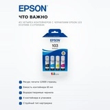 Набор из четырех контейнеров с чернилами Epson 103 EcoTank C13T00S64A - фото 6