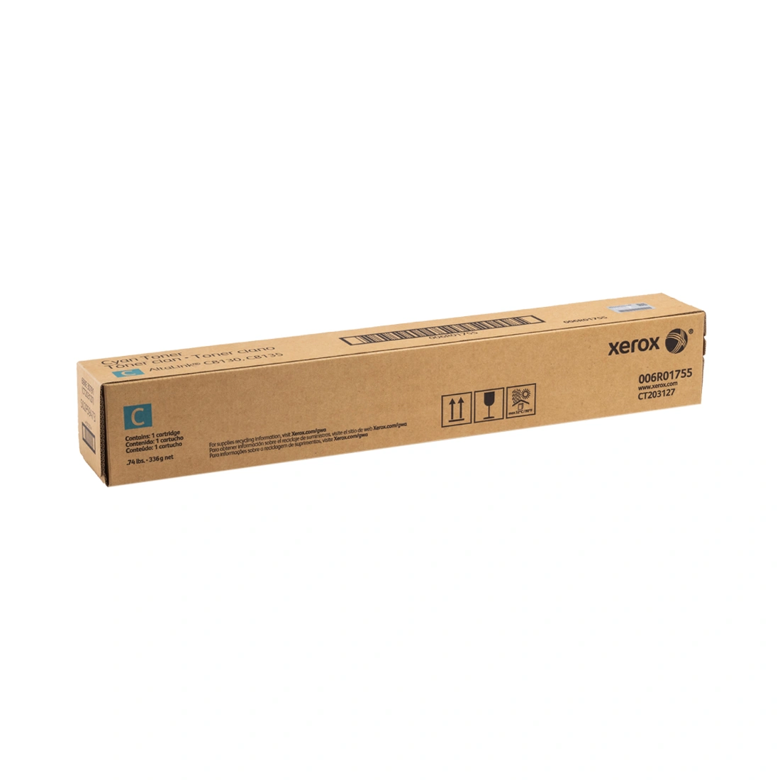 Тонер-картридж стандартной емкости Xerox 006R01755 (голубой)  - фото 4