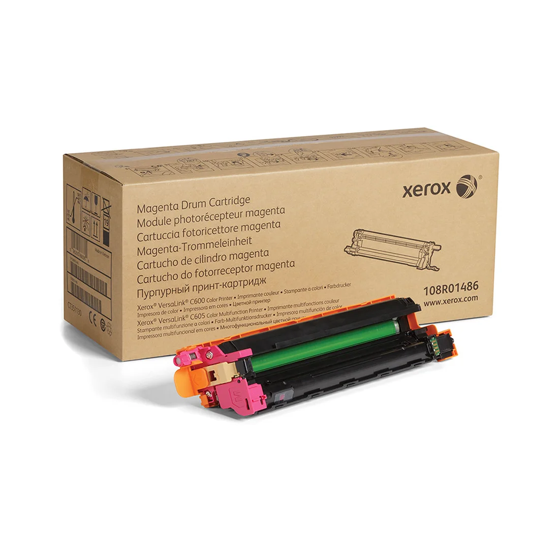 Принт-картридж Xerox 108R01486 (малиновый) 