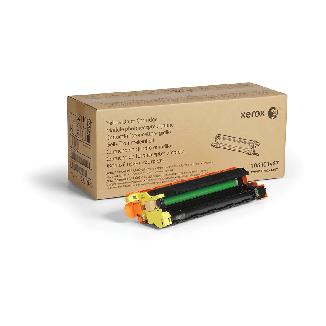 Принт-картридж Xerox 108R01487 (жёлтый) 