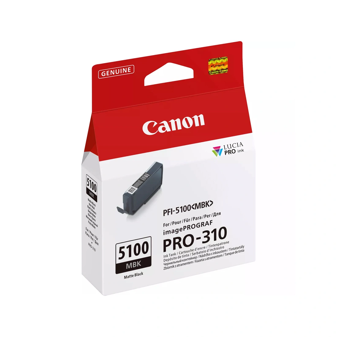 Чернильный картридж Canon PFI-5100 Matte Black 6951C001AA