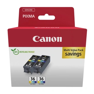 Струйный картридж Canon CLI-36 Color (Twin Pack) 1511B025AA
