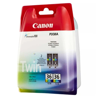 Струйный картридж Canon CLI-36 Color (Twin Pack) 1511B025AA - фото 3