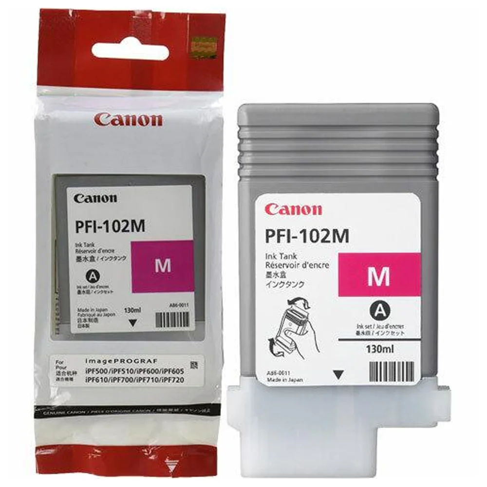 Чернильный картридж Canon PFI-102 Magenta 0897B001AA - фото 4