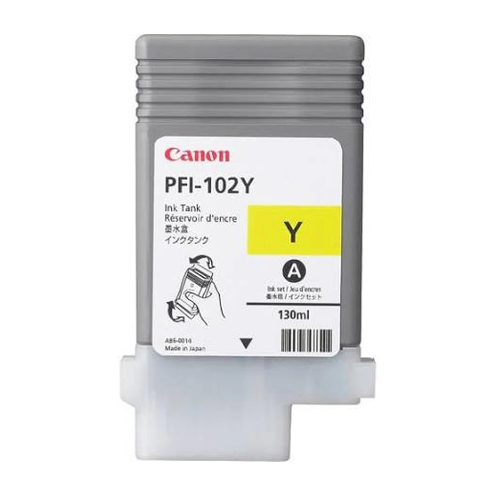 Чернильный картридж Canon PFI-102 Yellow 0898B001AA