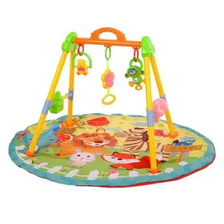 Игровой развивающий центр с ковриком «Лисичка и друзья»