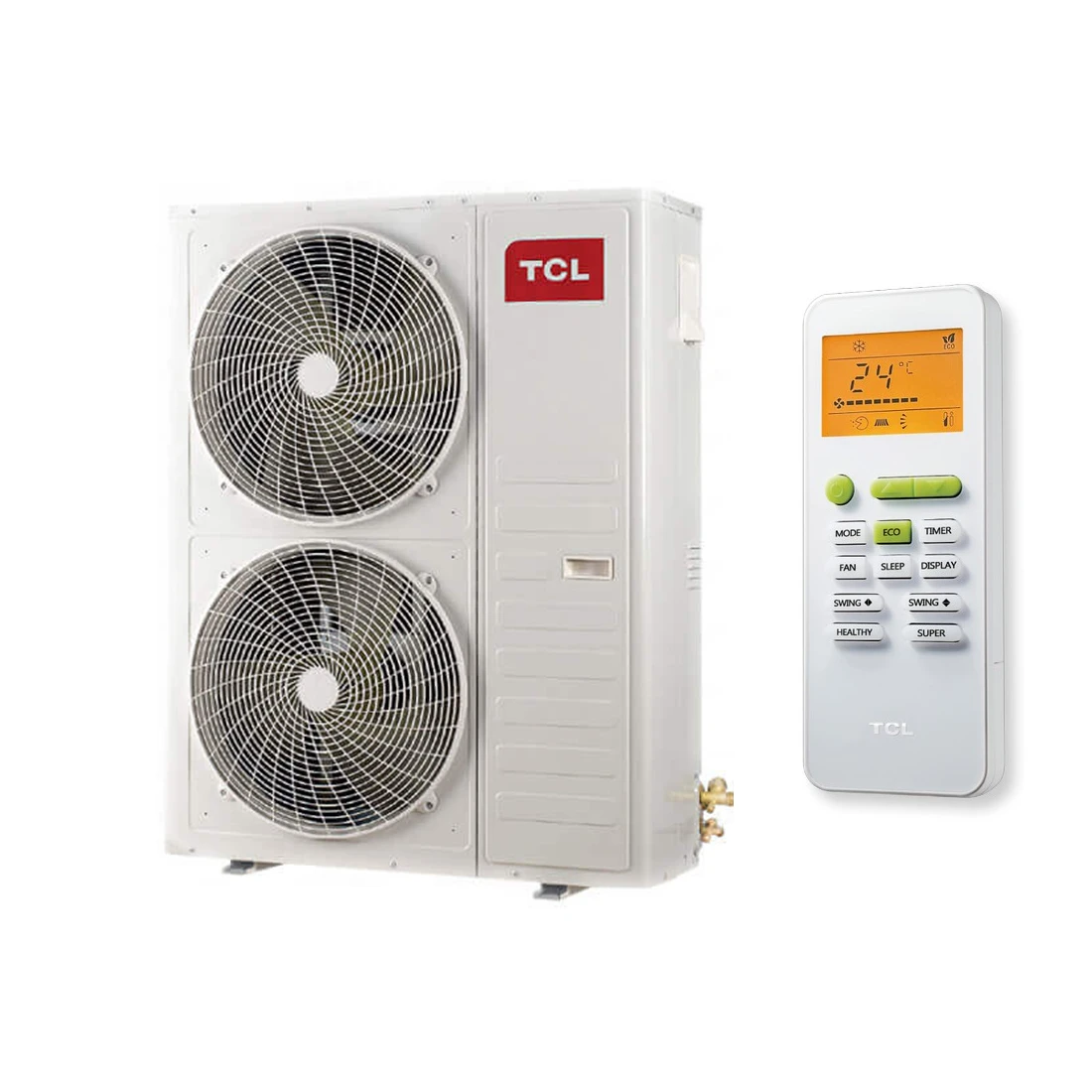 Кондиционер напольно-потолочный TCL Inverter TCC-60ZHRA/DV7(02) без соединительной инсталляции Белый 