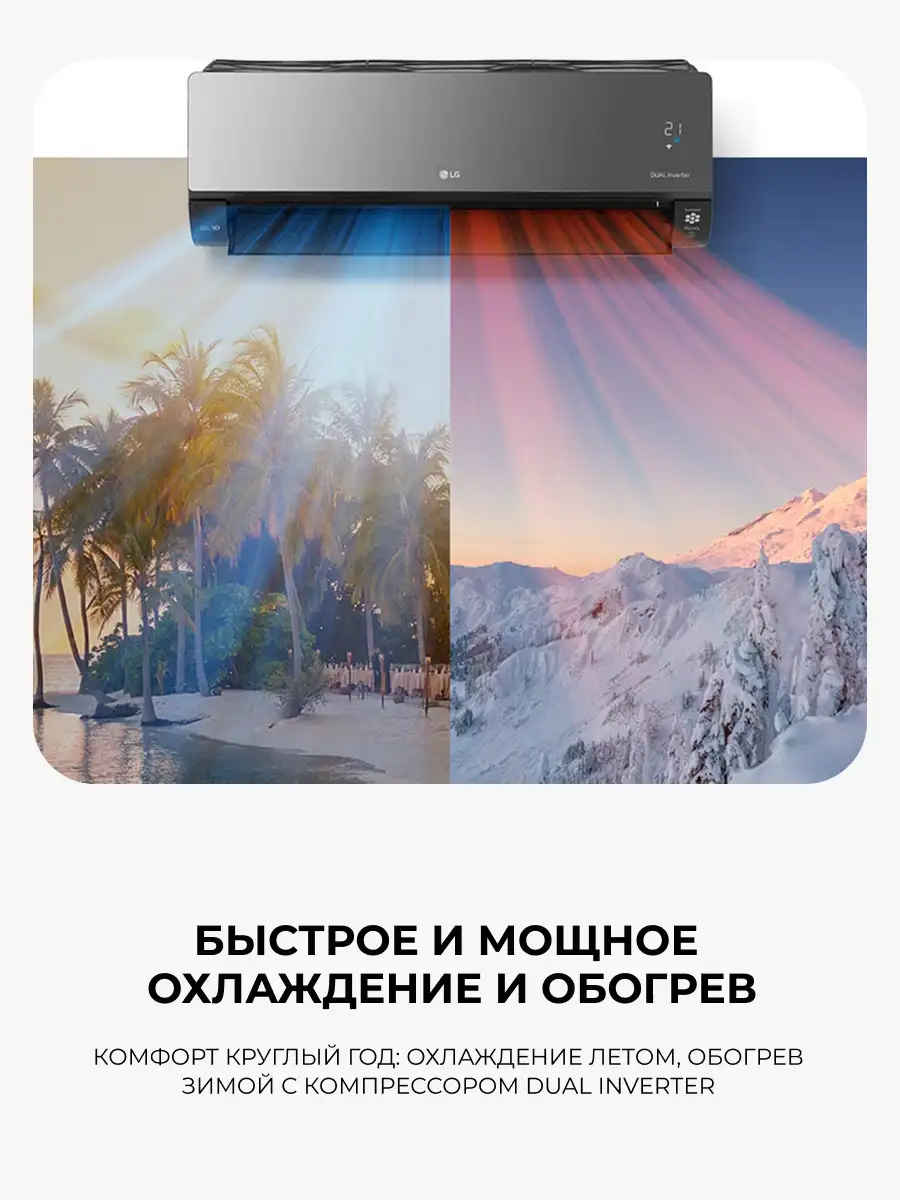 Кондиционер LG AC09BK.NSJR - фото 10