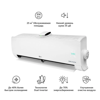Кондиционер LG AP09RK.NSJR + AP09RK.UA3R - фото 2