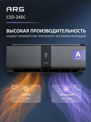 Кондиционер ARG SoftWind Graphite CSD-24EC - фото 5