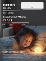 Кондиционер Acron Plus CSH-09DO - фото 4