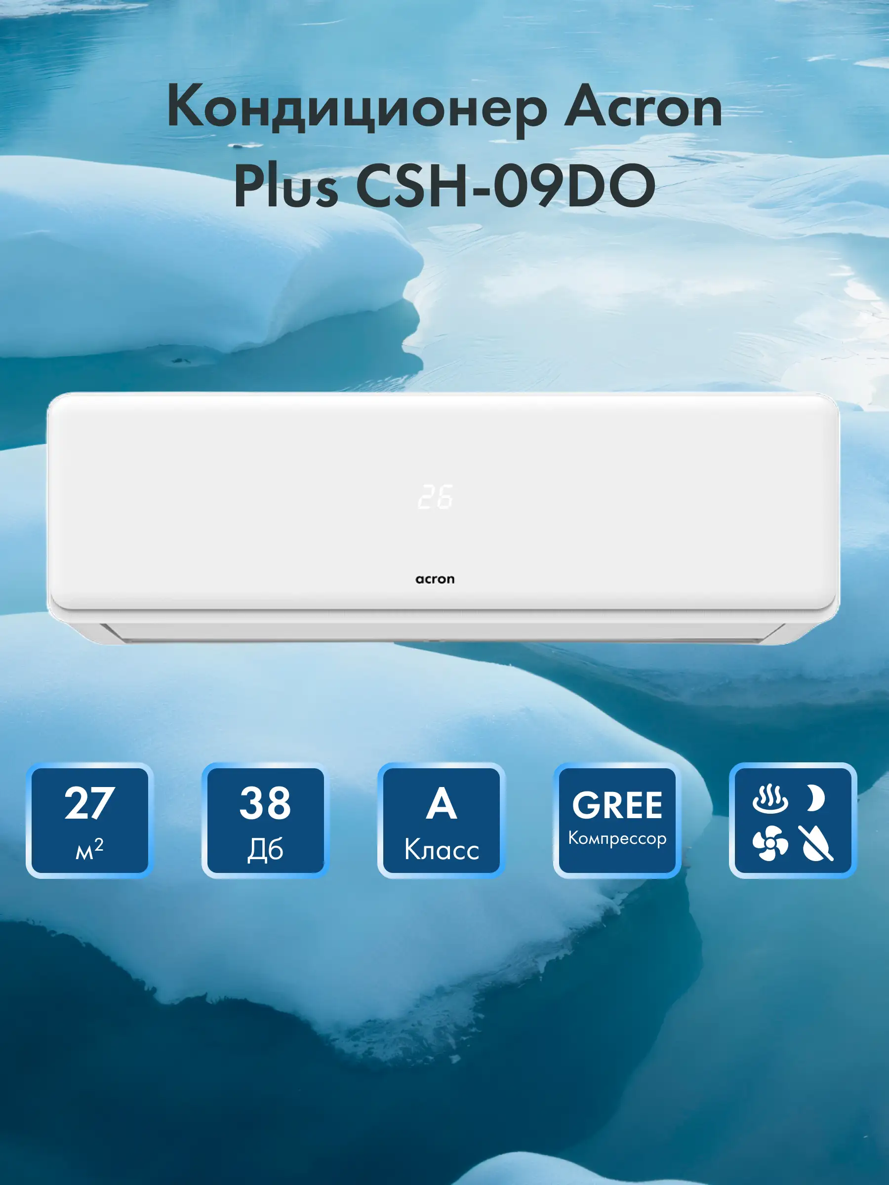 Кондиционер Acron Plus CSH-12DO - фото 3