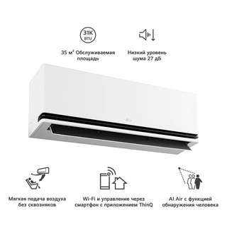 Кондиционер LG DUALCOOL Deluxe H12S1D - фото 2