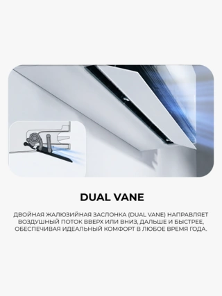 Кондиционер LG DUALCOOL Deluxe H24S1D - фото 6