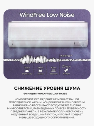 Кондиционер Samsung WindFree AR60F18C1DWNER+AR60F18C1DWXER - фото 5