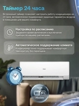 Кондиционер Haier HSU-09HRM503/R3-IN+HSU-09HRM503/R3-OUT - фото 5