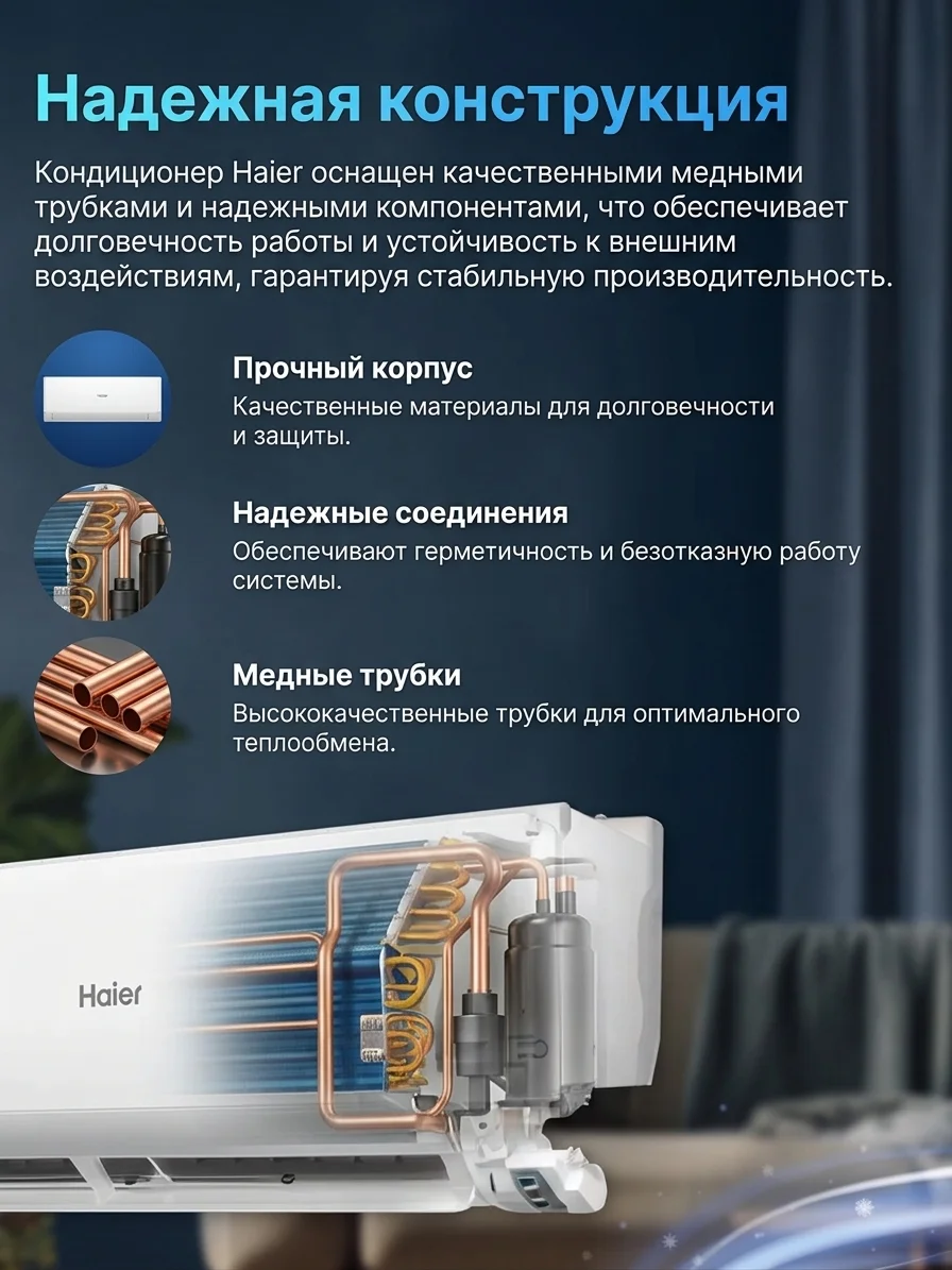 Кондиционер Haier HSU-07HRM503/R3 - фото 8