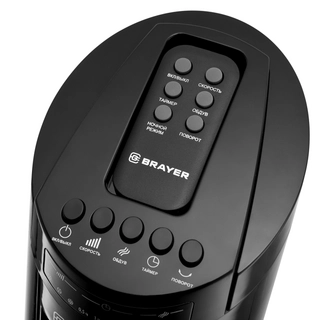 Вентилятор Brayer BR4958BK черный  - фото 3