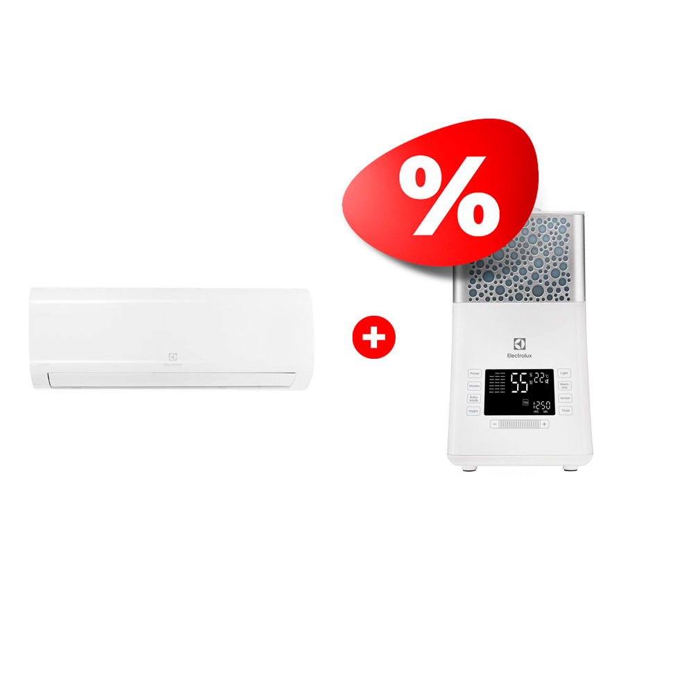 Комплект Кондиционер Electrolux EACS-12HAT/N3_21Y + Увлажнитель воздуха Electrolux EHU-3715D 