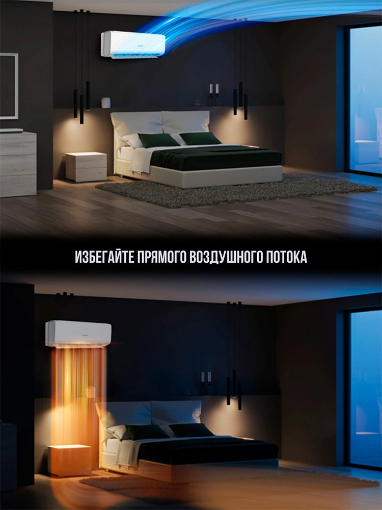 Кондиционер ARG SoftWind CSD-09EC (Inverter, Wi-Fi, инсталляция) Graphite - фото 8