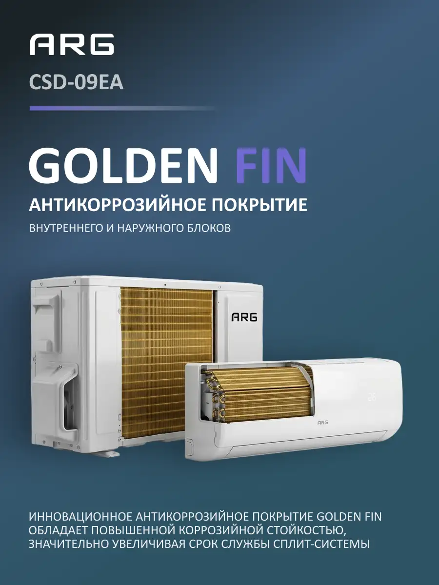 Комплект Кондиционер ARG SoftWind CSD-09EA (Inverter, Wi-Fi, инст.) White + Установка кондиционера "Старт" (5000-9000 BTU)  - фото 7