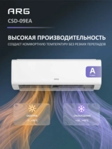 Комплект Кондиционер ARG SoftWind CSD-09EA (Inverter, Wi-Fi, инст.) White + Установка кондиционера "Старт" (5000-9000 BTU)  - фото 6