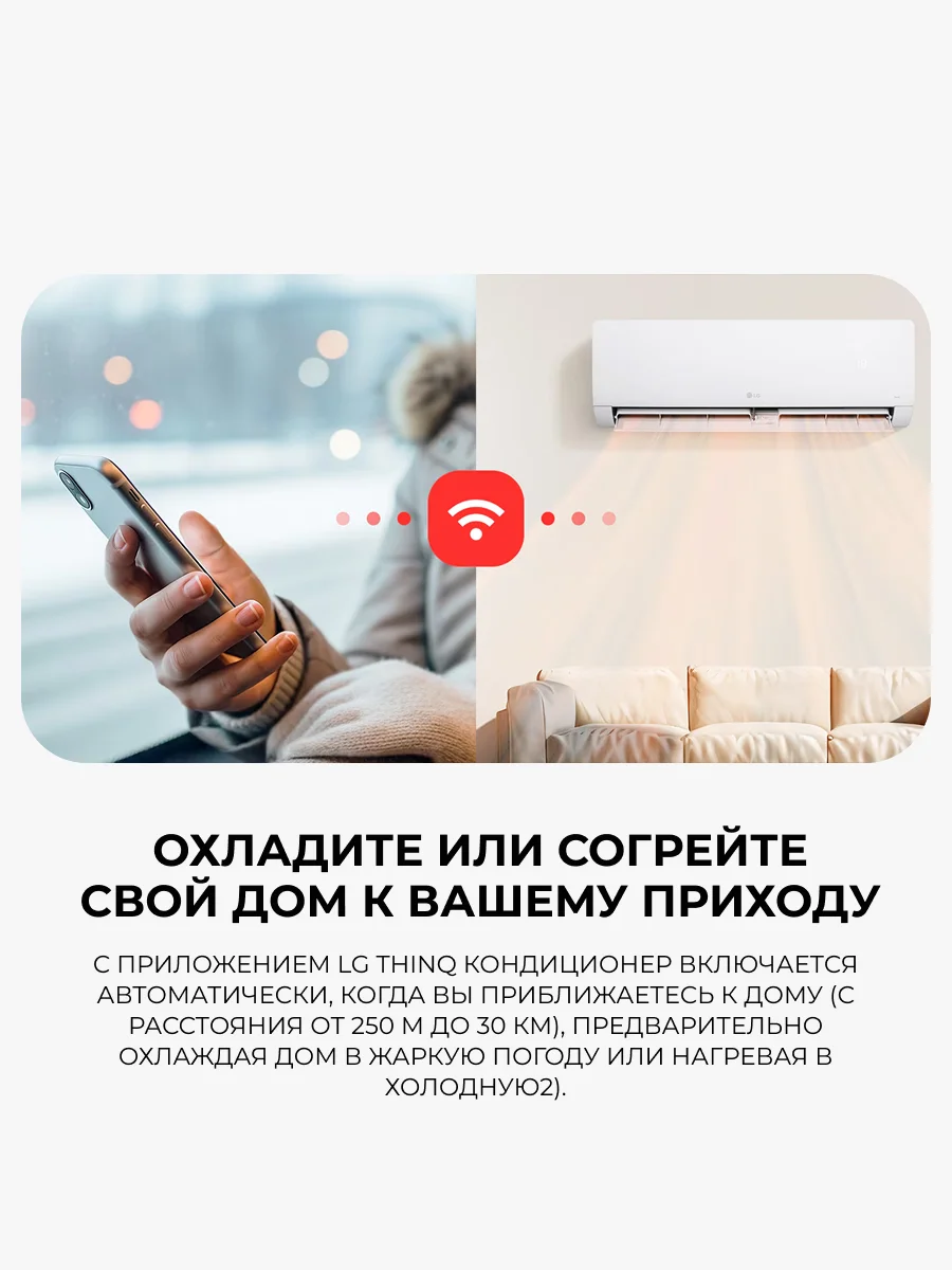 Кондиционер LG WZ09AWN - фото 3