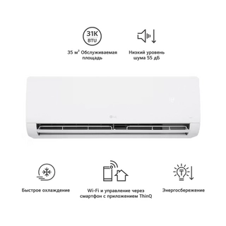 LG кондиционері WZ12AWN - фото 2
