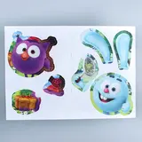 Книга с аппликациями, СМЕШАРИКИ, 20 стр.  - фото 4