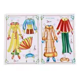 Бумажная кукла «Алёна». 20 нарядов  - фото 2