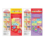 Многоразовые наклейки набор «Изучаем формы и цвета», А4, 2 шт.  - фото 4