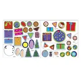 Новогодние наклейки «Фигуры», 12 стр.  - фото 4