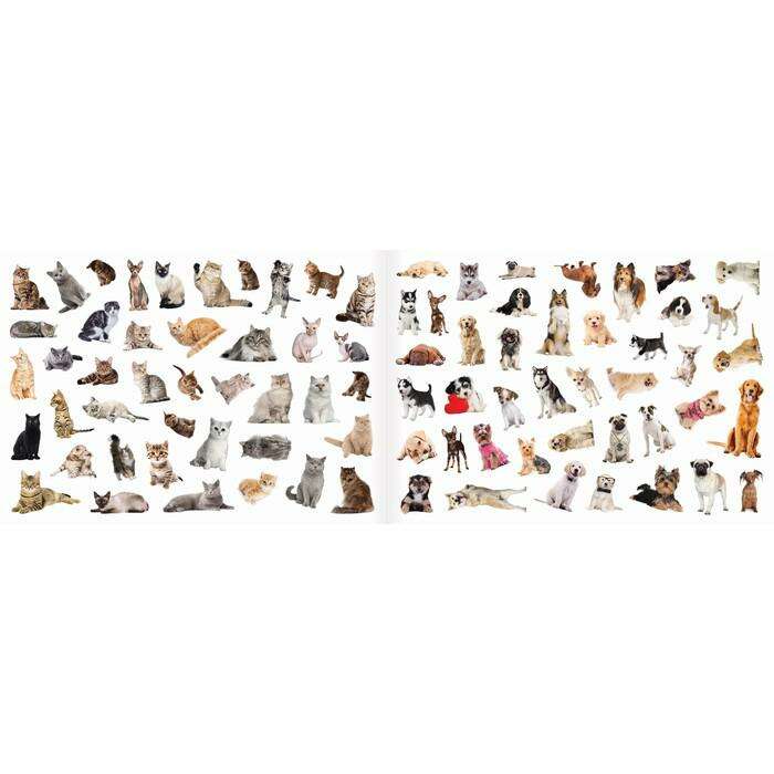 250 наклеек «Домашние животные» 
