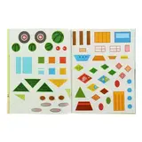 Развивающая книжка с наклейками «Фигуры». Ульева Е. А.  - фото 6