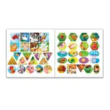 Наклейки пазлы «Учим формы»  - фото 4