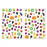 Наклейки многоразовые «Что где растёт», формат А4  - фото 4