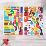 100 наклеек «Алфавит», 16 стр.  - фото 3