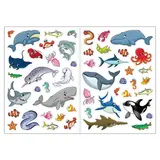 Наклейки многоразовые «Кто живёт в море»  - фото 5