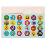 Поощрительные наклейки для школы, детского сада  и дома (красная) 