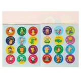 Поощрительные наклейки для школы, детского сада  и дома (красная)  - фото 3