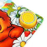 Книга "С. Козлов. Трям! Здравствуйте!", 1 кнопка с песенкой, 10 страниц 