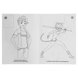 Раскраска с наклейками «Леди Баг и Супер-Кот», 16 наклеек 