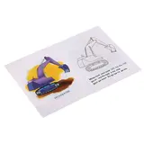 Раскрашиваем и читаем по слогам «Строительные машины»  - фото 2