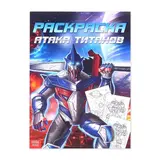 Раскраска для мальчиков А4 «Атака титанов», 16 стр. 