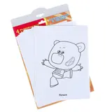 Раскраска в папке А4 «Мульт», 205 х 280 мм 