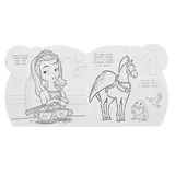 Раскраска для самых маленьких «София Прекрасная» 