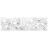 Раскраска в рулоне СМЕШАРИКИ, "Крош и Нюша", 1 м.  - фото 2