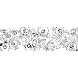 Раскраска в рулоне СМЕШАРИКИ, "Крош и Ежик", 1 м.  - фото 2