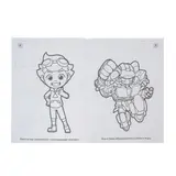 Раскраска с наклейками «Металионы. Весёлые приключения»  - фото 2